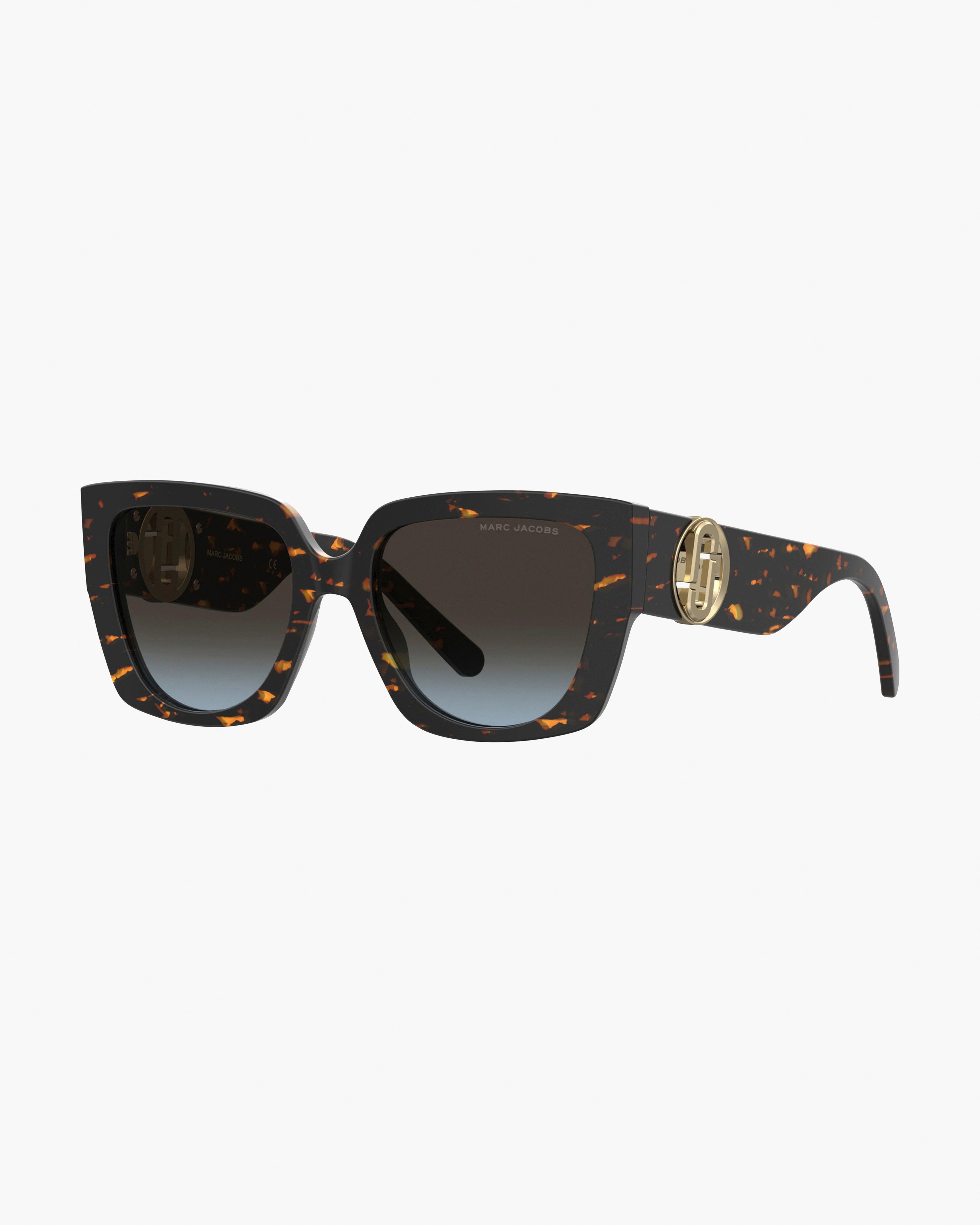 

Солнцезащитные очки Marc Jacobs Square Cutout, цвет Havana