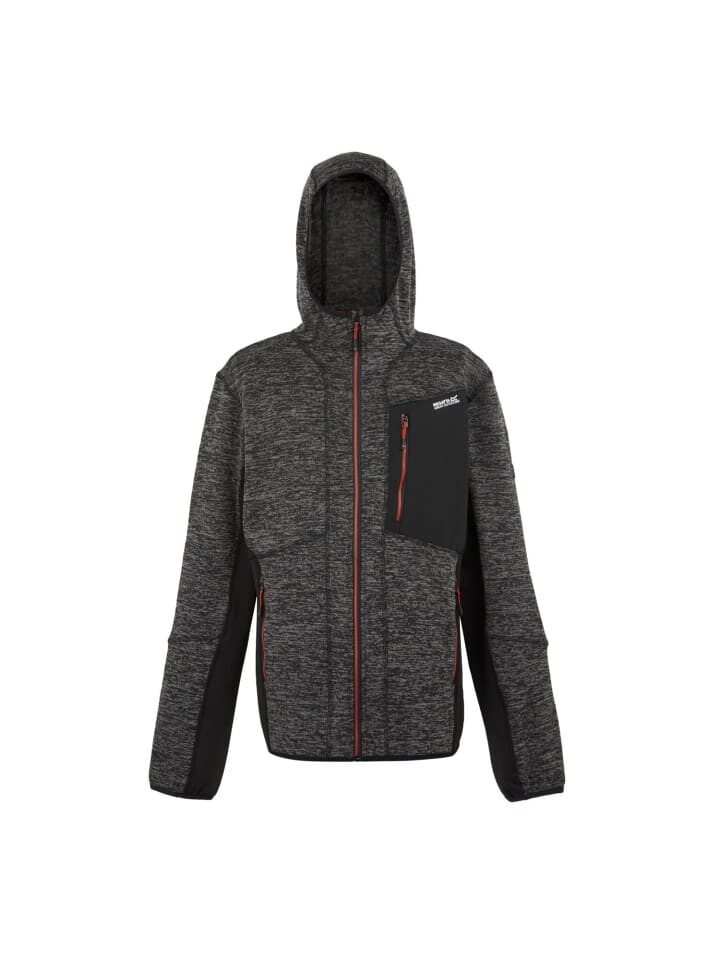

Спортивная куртка Regatta Fleecejacke Alven mit Kapuze, цвет Ash Marl