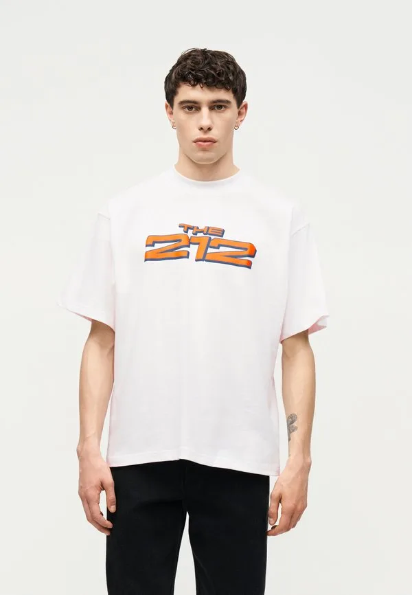 Футболка с принтом ny city Adidas Originals, White/Collegiate Royal — фото 3