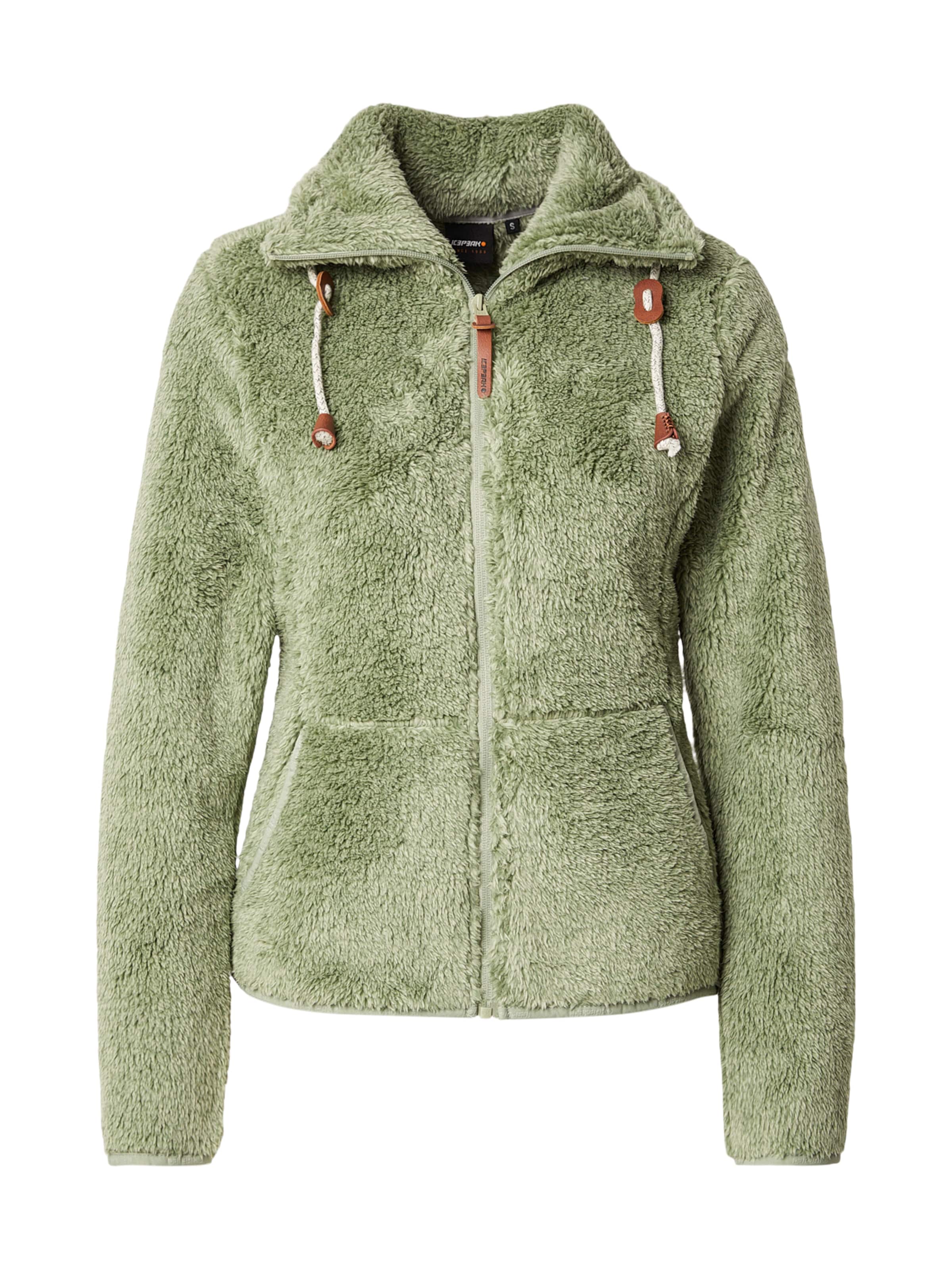 

ICEPEAK Спортивная флисовая куртка 'Colony' в цвете Apple