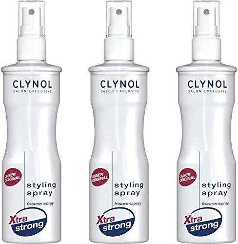 Спрей для укладки «Xtra Strong» от Clynol, 3 x 250 мл Clynol