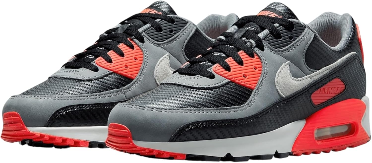 Мужские кроссовки Nike Air Max 90 Premium, черный — фото 3