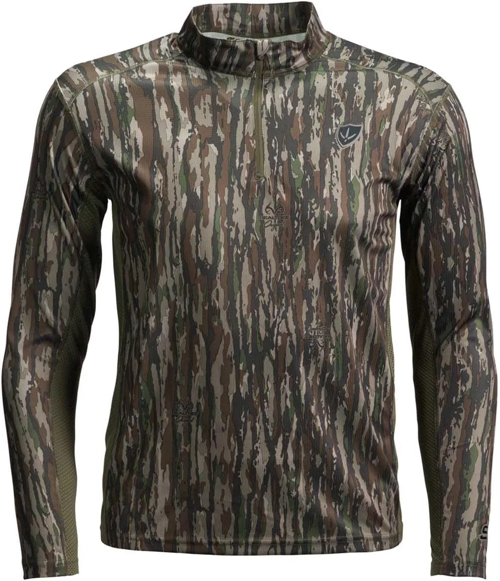 

Blocker Outdoors Finisher Turkey Hunting 1/4 Zip влагоотводящая рубашка с длинным рукавом