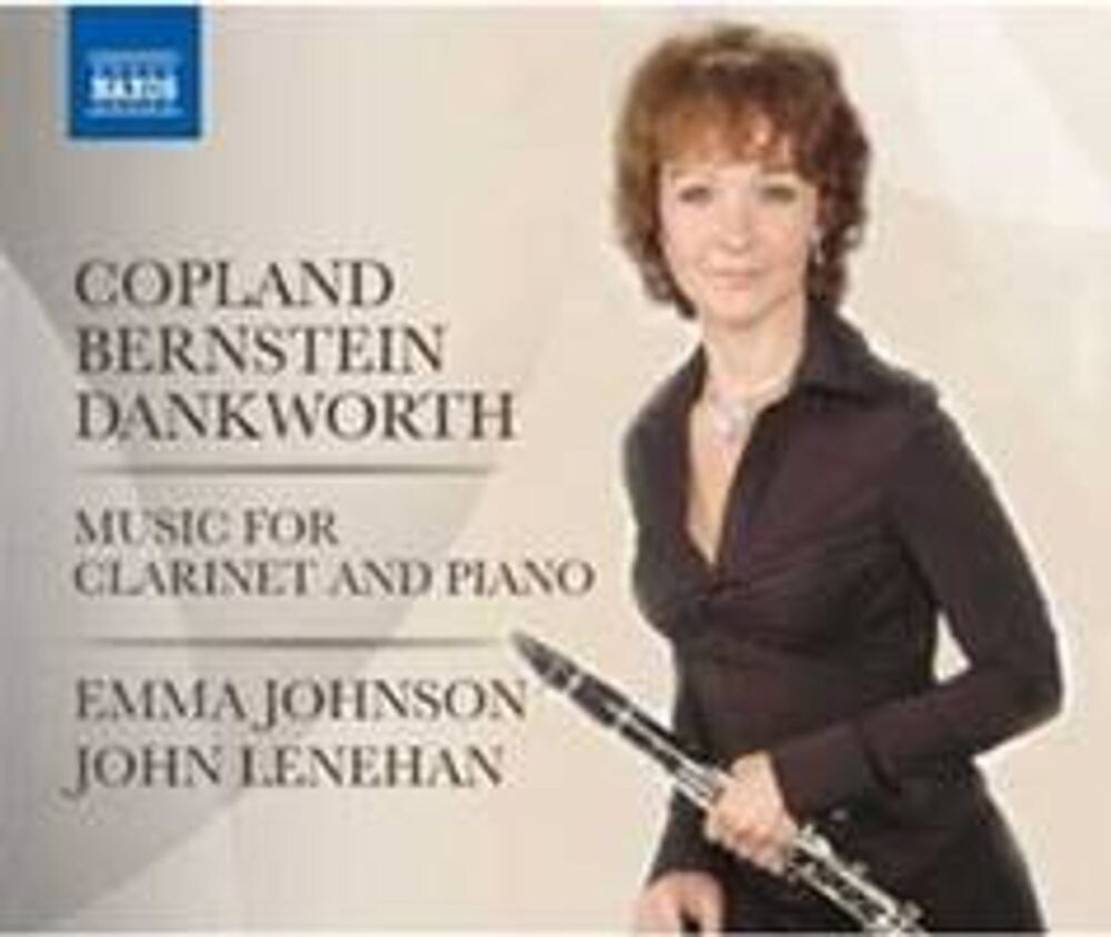 

Диск CD Copland / Bernstein / Dankworth: Music For Clarinet & Piano - Emma Johnson, John Lenehan