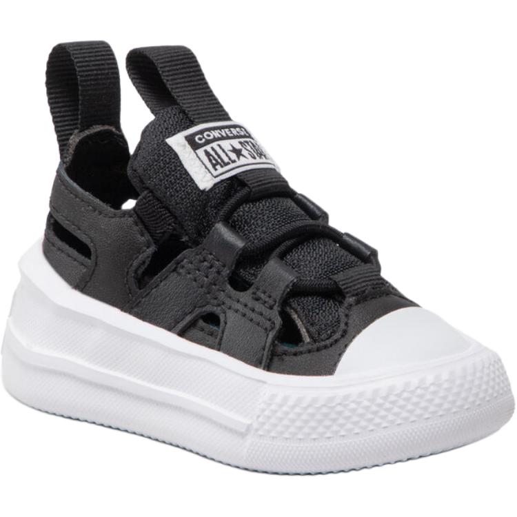 Converse Чак Тейлор Олл Стар Анти-Кик Кушенинг Лоу-Топ Черные детские ботинки для малышей — фото 4