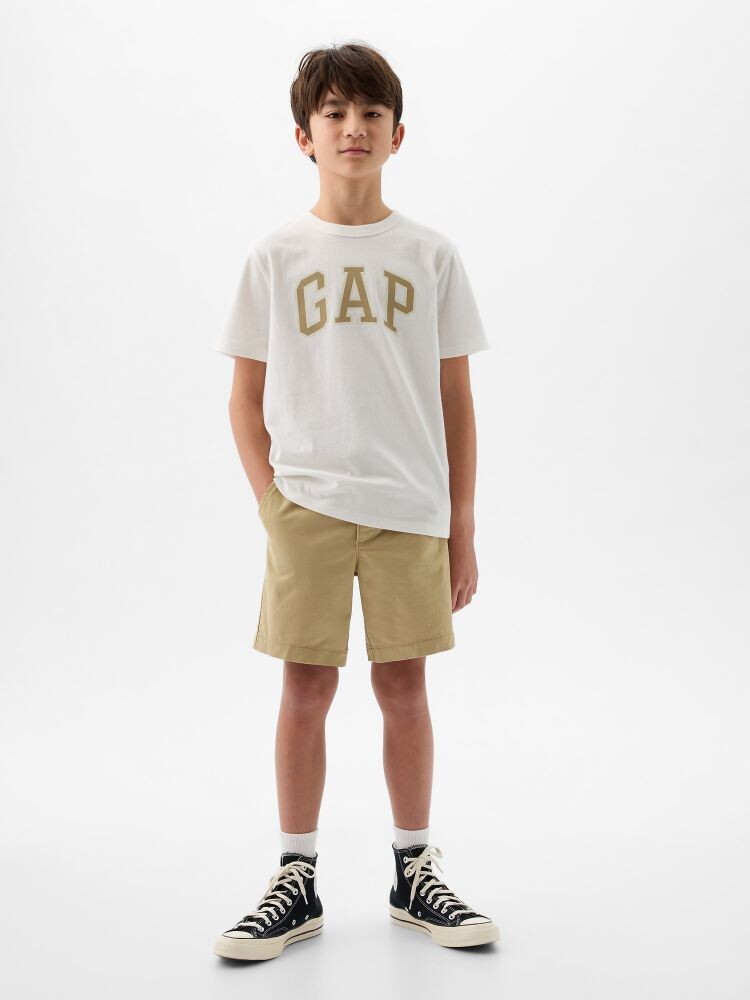 

Детские хлопковые шорты Gap, бежевый