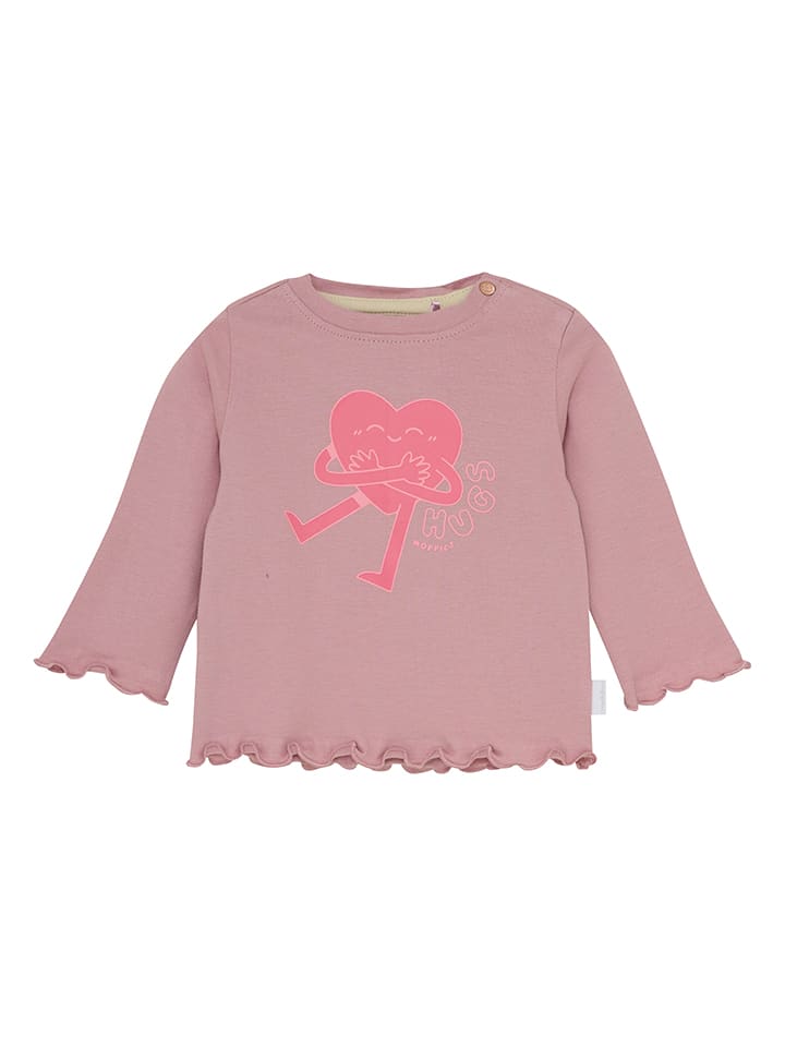 

Noppies Футболка с длинными рукавами розового цвета