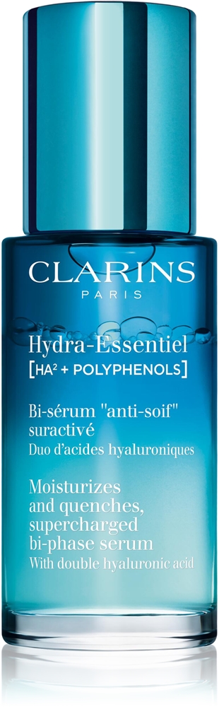 

Hydra-Essentiel [ha²] двухфазная сыворотка, увлажняющая сыворотка для лица Clarins, 30 мл