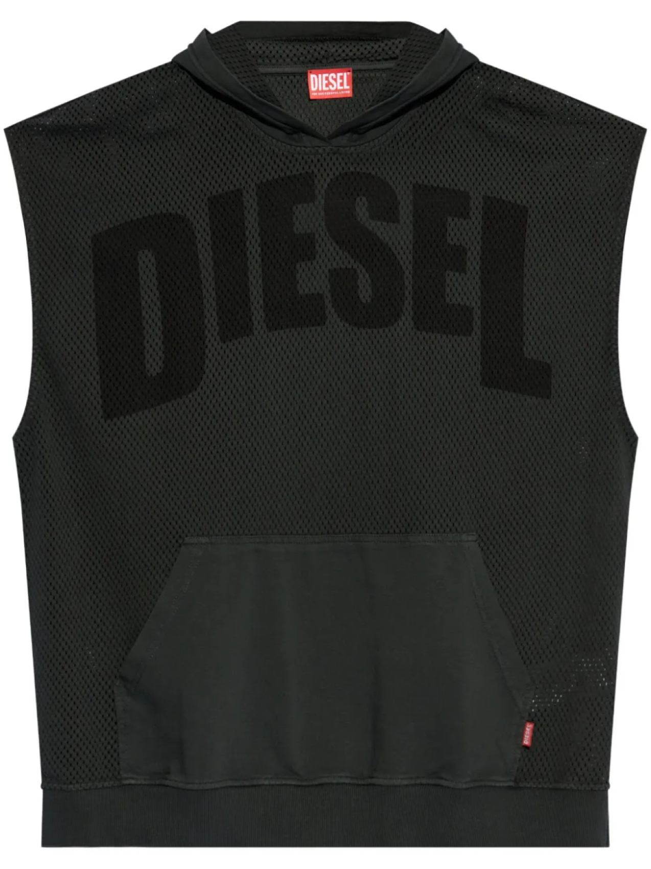 

Толстовка Diesel S-BOXT-SL-Mesh, черный