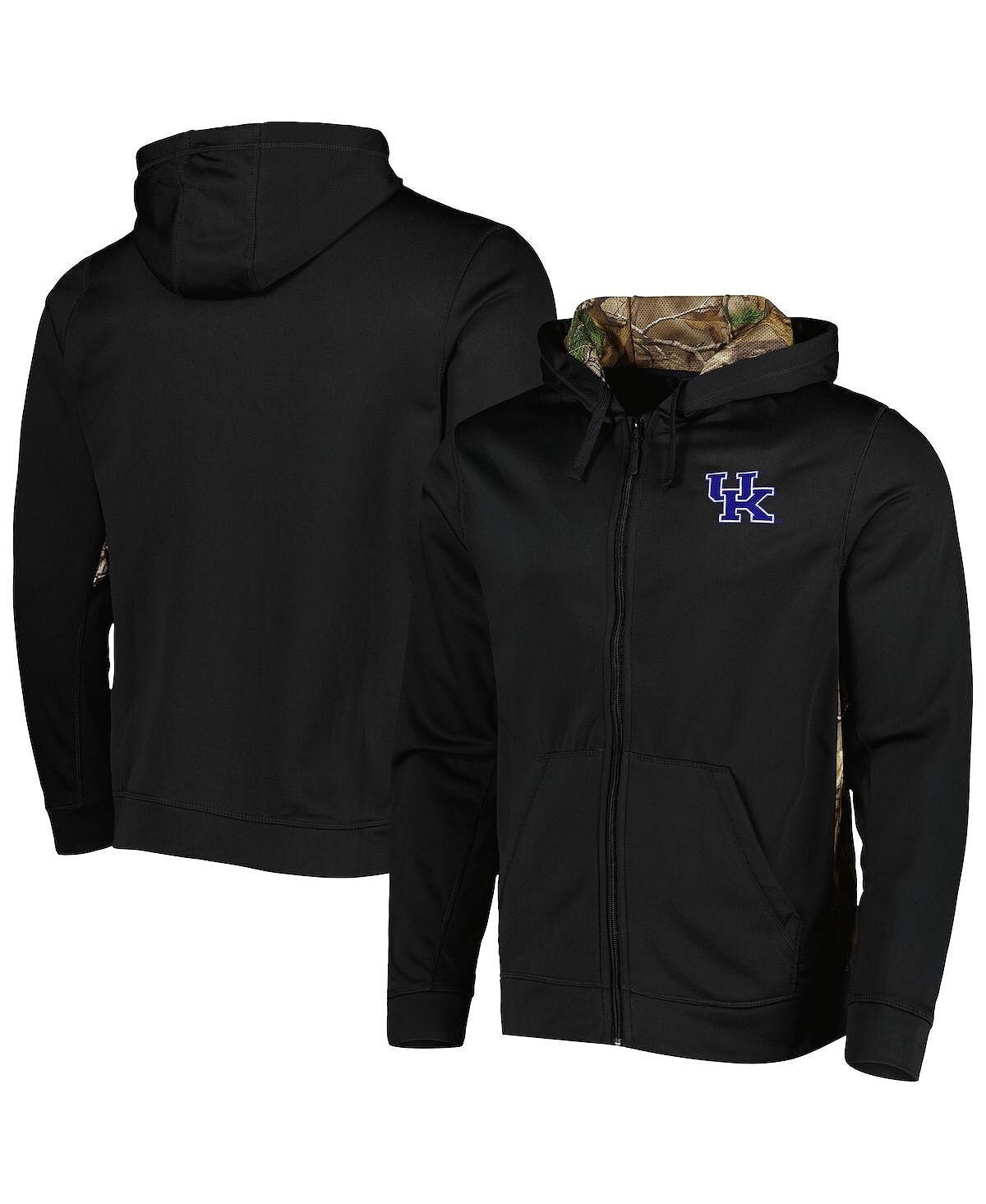 

Мужская черная камуфляжная толстовка с молнией во всю длину Kentucky Wildcats Decoy Dunbrooke