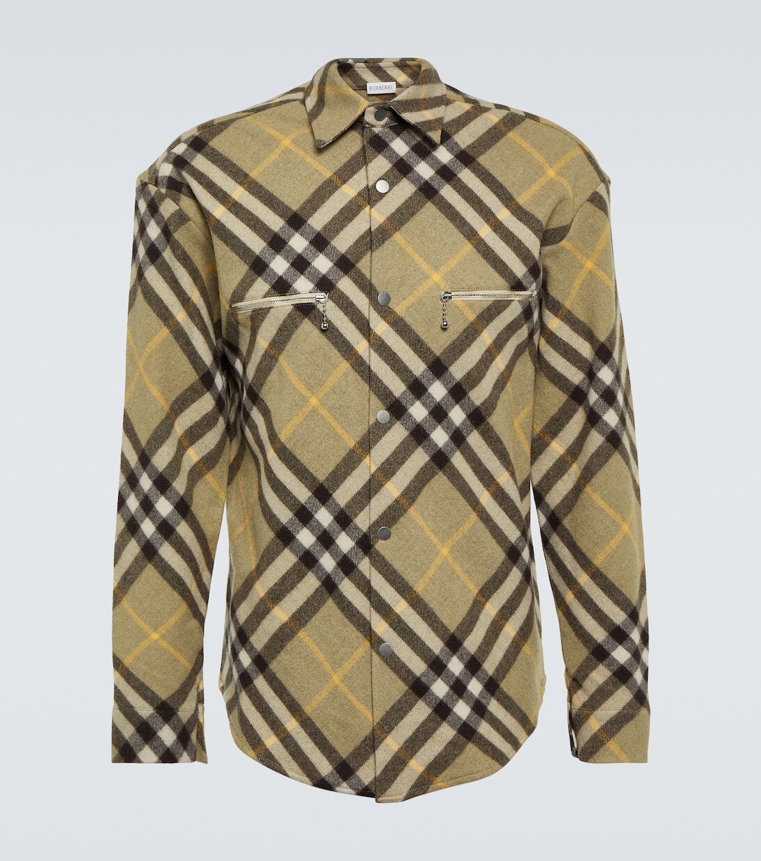

Куртка-рубашка в клетку burberry Burberry, мультиколор