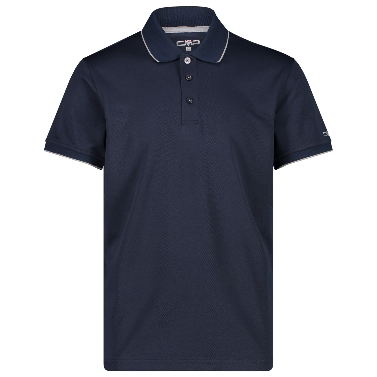 

Рубашка поло Cmp Polo Piquet, цвет Black Blue/Cemento