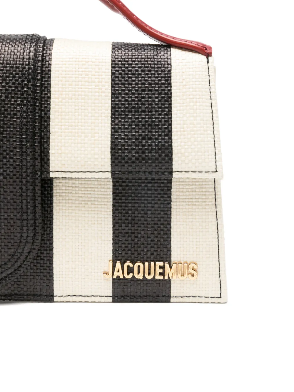 Большая сумка-тоут bambino JACQUEMUS, бежевый — фото 3