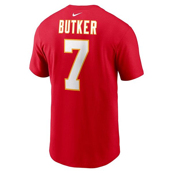 Футболка Kansas City Chiefs с именем и номером Harrison Butker Nike — фото 4
