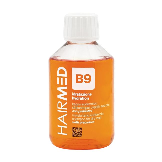 

B9 увлажняющий шампунь для волос эудермик Hairmed, 200 мл