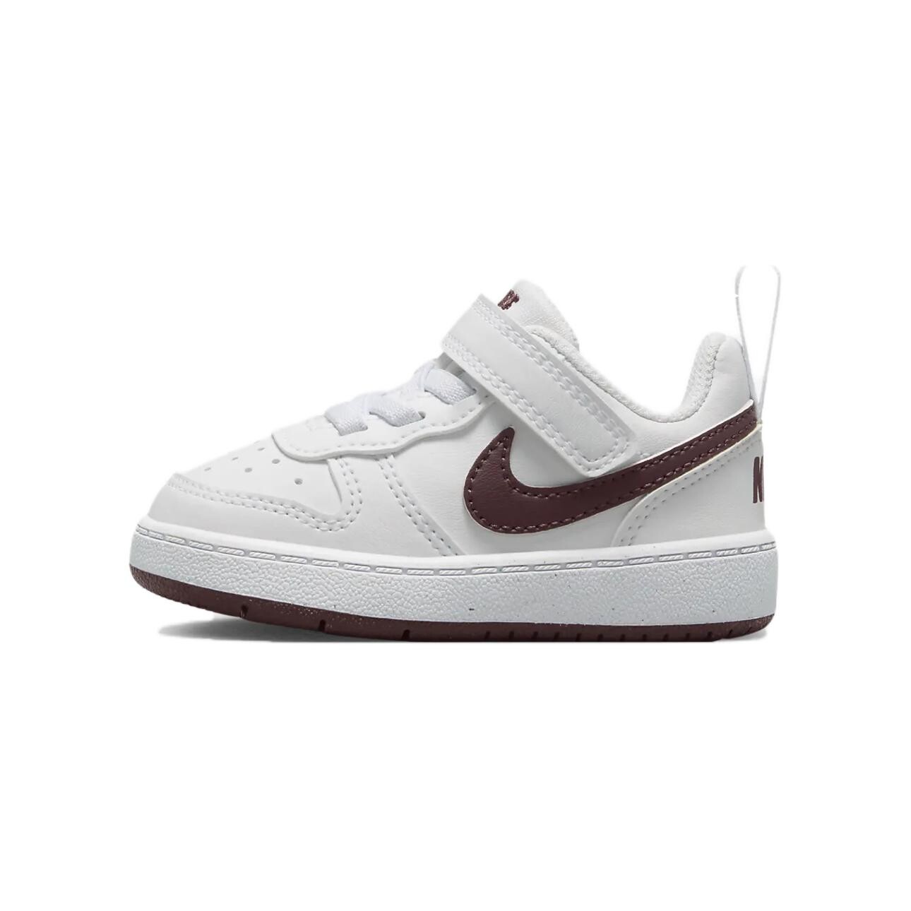 

Кроссовки Nike Court Borough Toddler Shoes TD Low-top White/burgundy, белый