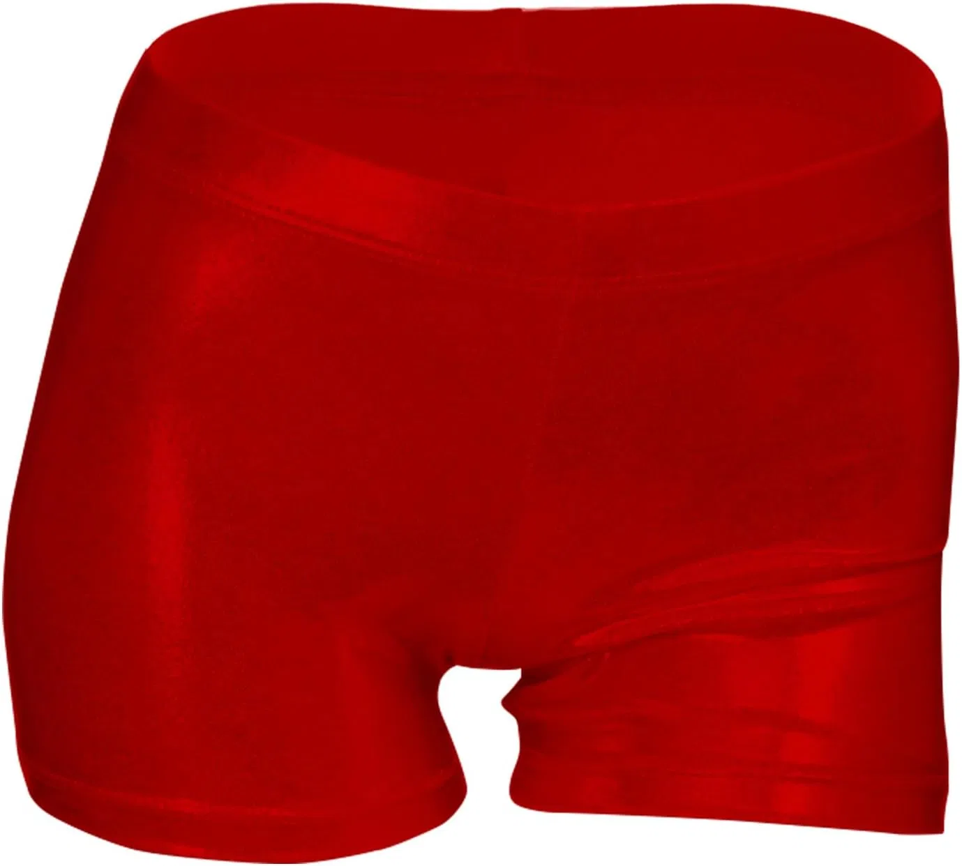 Детские шорты для гимнастики, блестящие, LUOUSE, 1 Piece Red