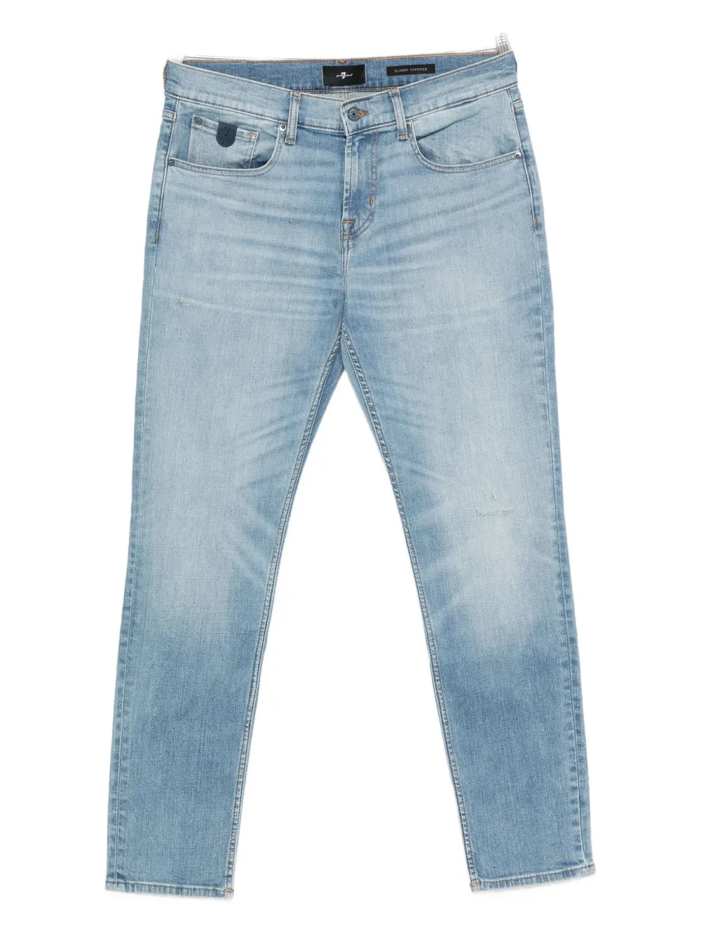 

Джинсы с карманами 7 For All Mankind, синий