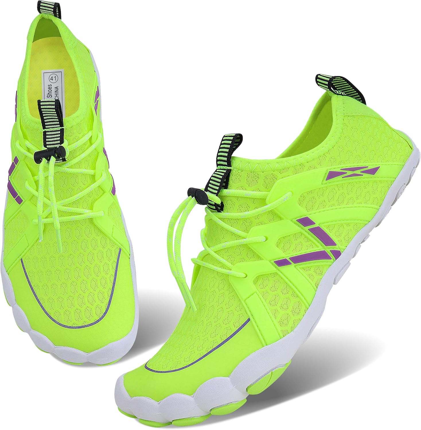 

Мужские и женские водные спортивные кроссовки, слипоны с быстрым высыханием для бассейна, пляжа, серфинга, прогулок и аквапарка JointlyCreating, зеленый