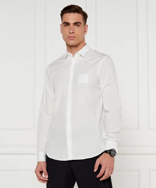 

Рубашка Regular fit Armani Exchange, белый