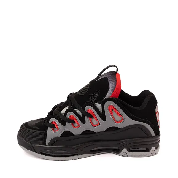 

Кеды Mens Osiris D3 2001 Skate Shoe, цвет Black/Light Grey/Red