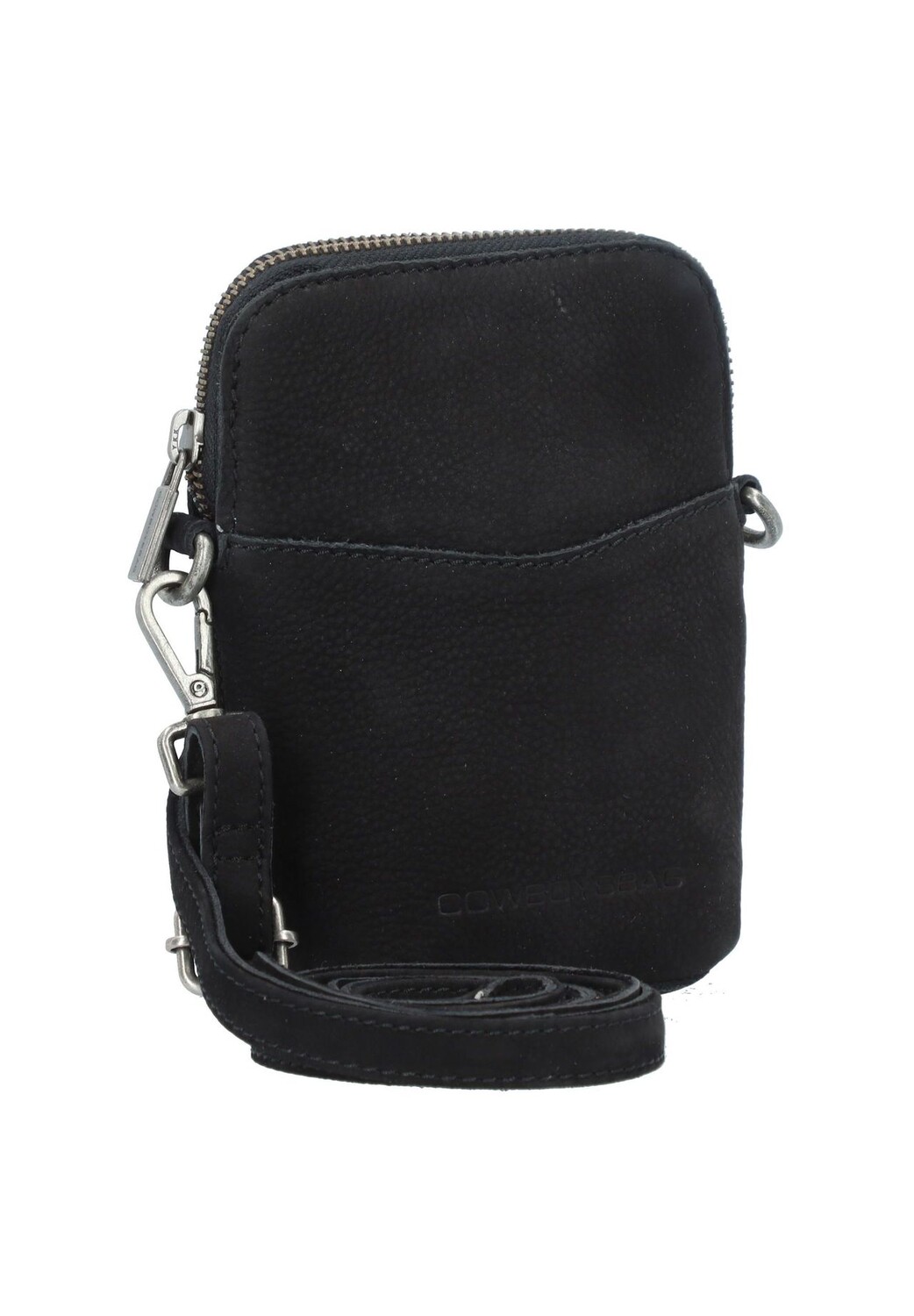 

Сумка через плечо Newton кожаная 12 см COWBOYSBAG, черный