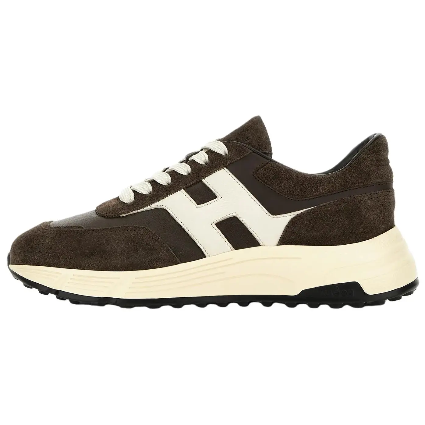 

Кроссовки из замши с кожаными вставками HOGAN