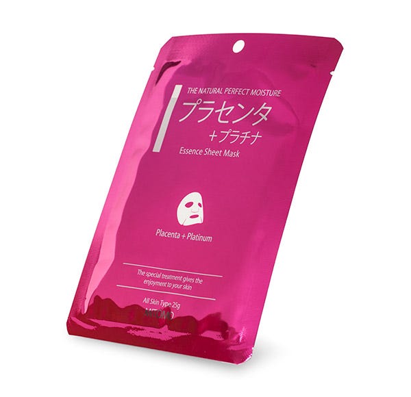 

Эластичная маска для лица MITOMO Placenta + Platinum