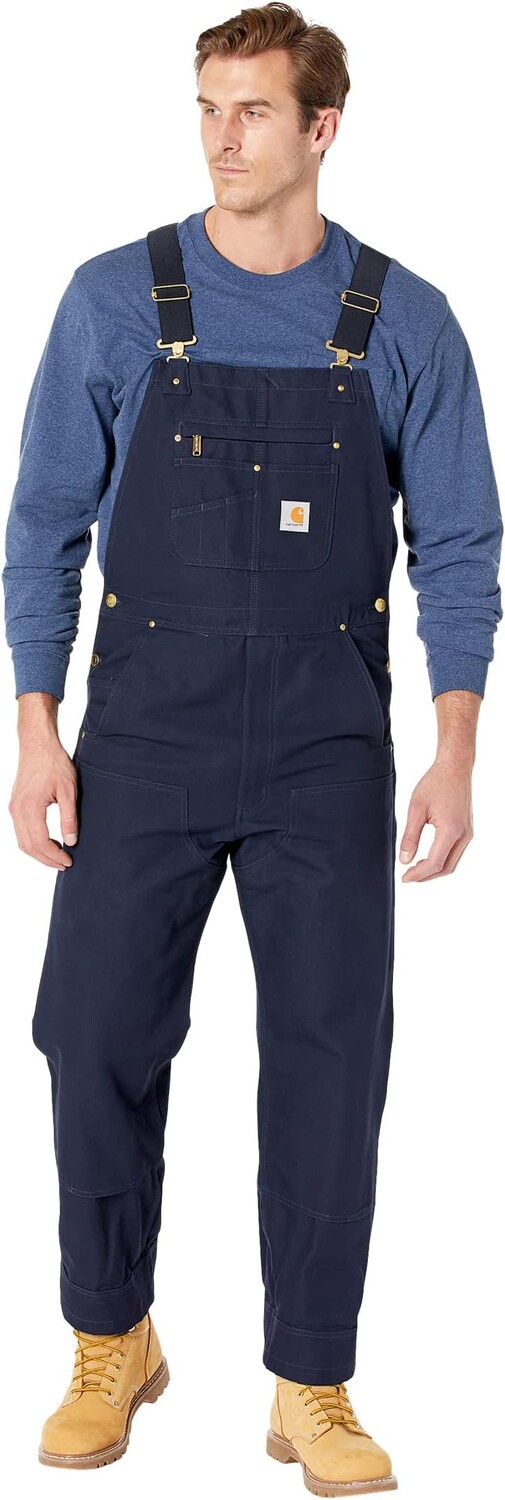 

Комбинезон свободного кроя с нагрудником «уточка» Carhartt, темно-синий