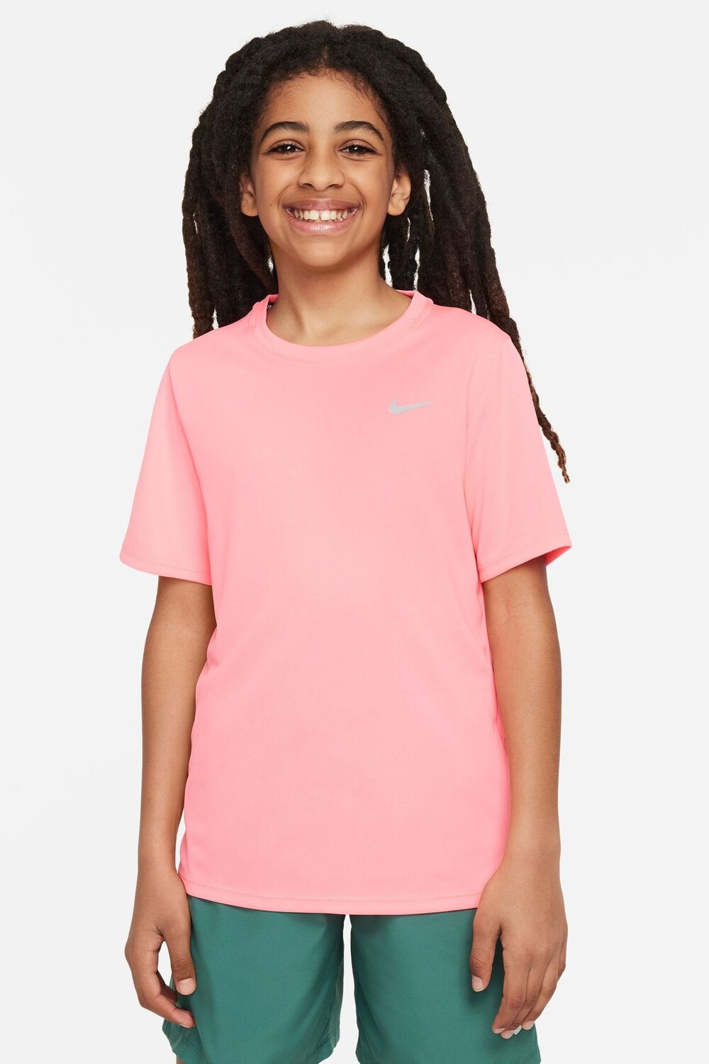 

Футболка Dri Fit Miler Nike, розовый