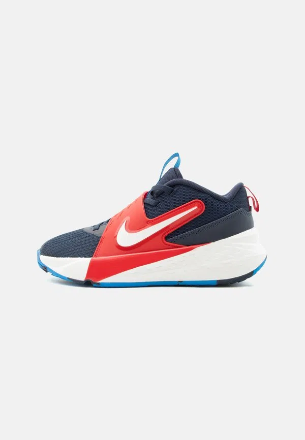 Баскетбольные кроссовки team hustle Nike Performance, Navy/Sail/University Red/Photo Blue