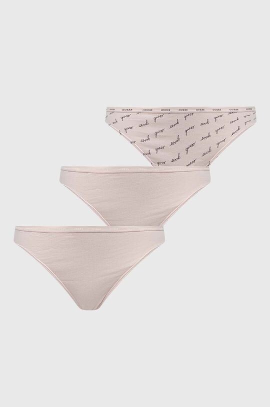 

3 пары трусов Guess, розовый