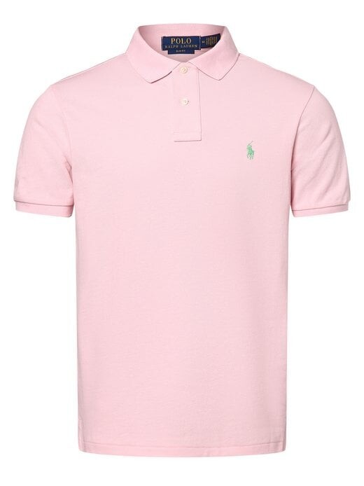 

Рубашка-Поло узкого кроя Polo Ralph Lauren, розовый