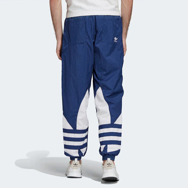 Спортивные штаны adidas originals Big Trefoil Track Pants Night Maeine logo, синий — фото 4