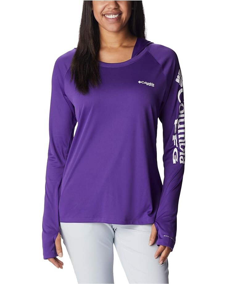 

Худи Columbia Tidal Tee, цвет Vivid Purple/White Logo