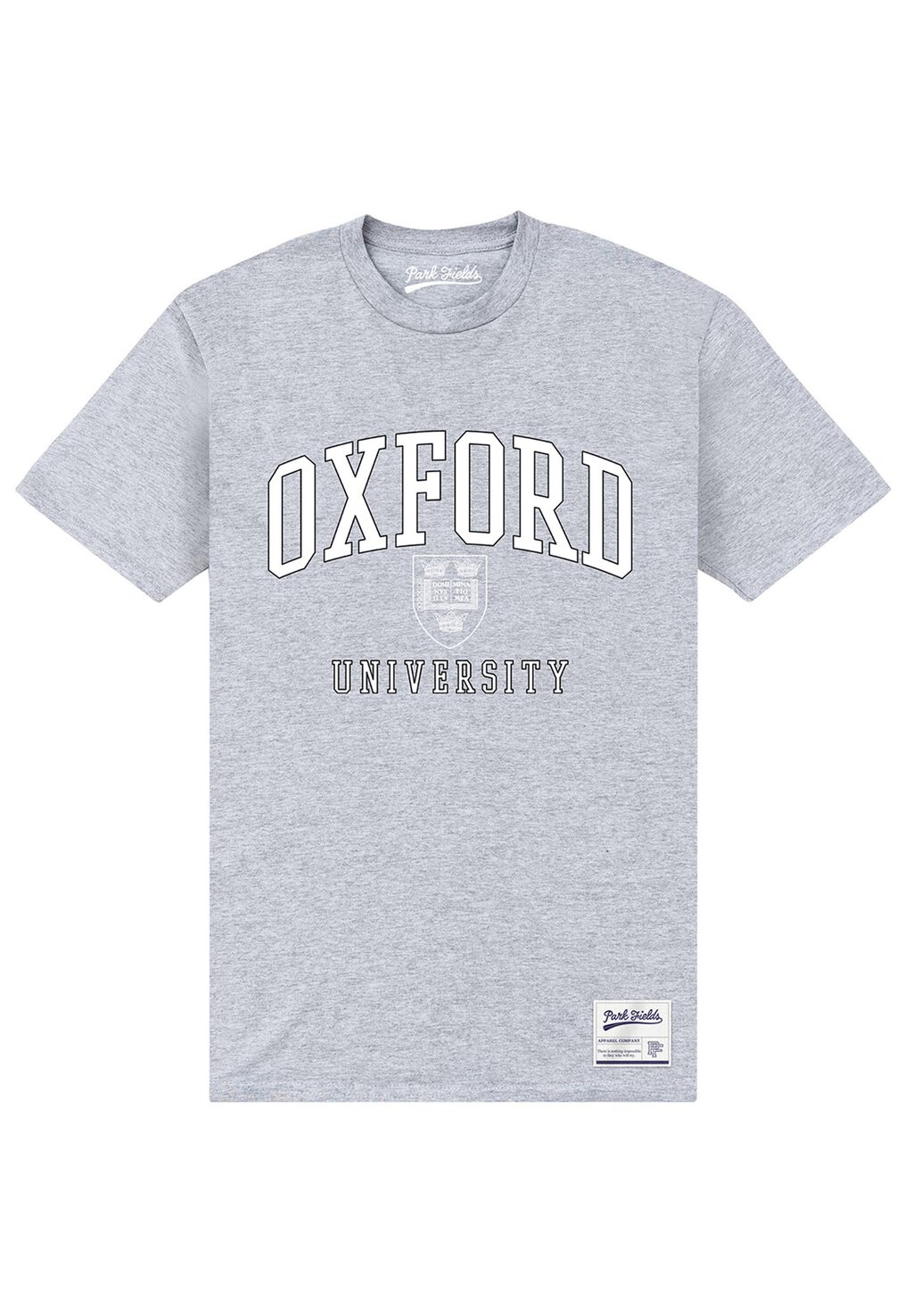 

Футболка с принтом PARK FIELDS OXFORD UNIVERSITY CREST Henry Tiger, светло-серый
