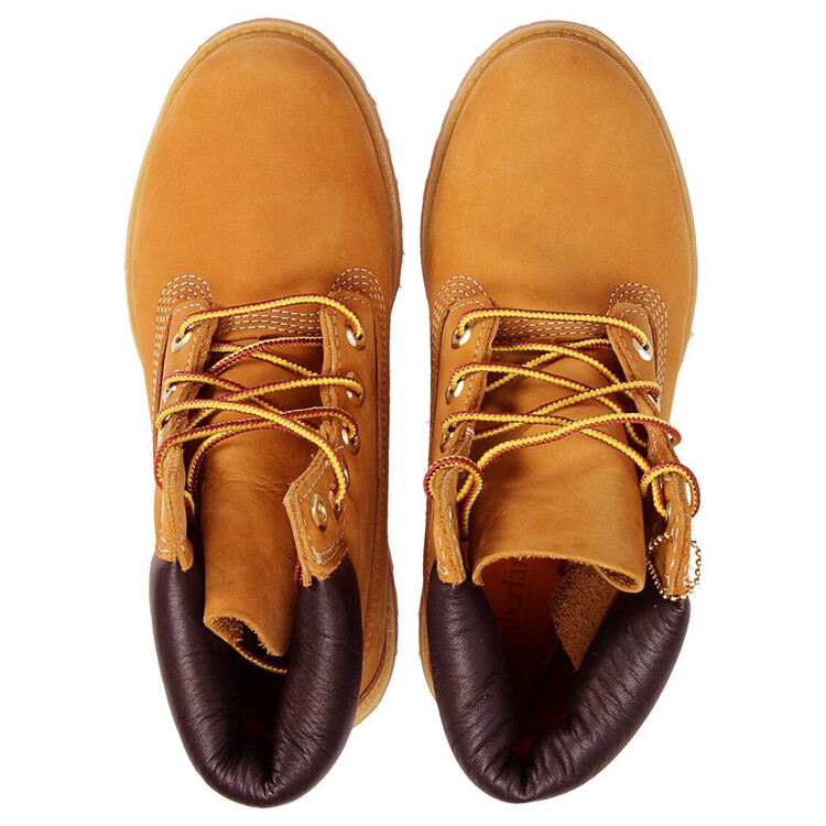 ПРЕМИУМ Коллекция Уличные Ботинки Женские Пшеничные Timberland — фото 3