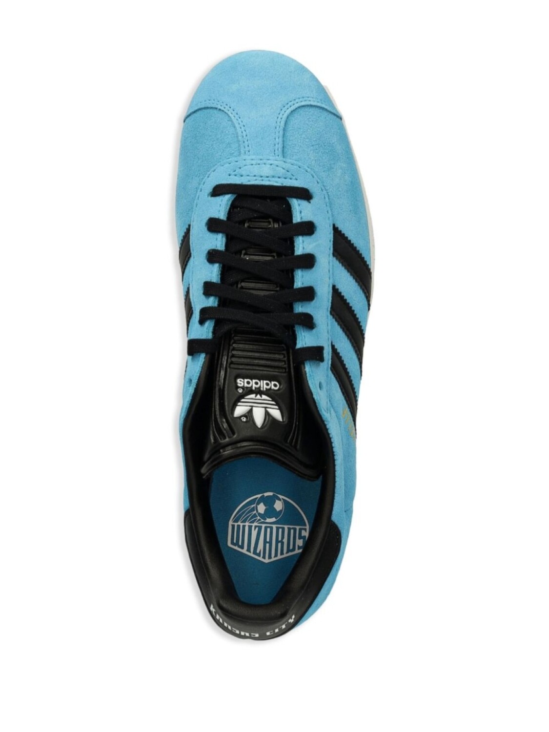 Кроссовки Adidas Gazelle MLS, синий — фото 4