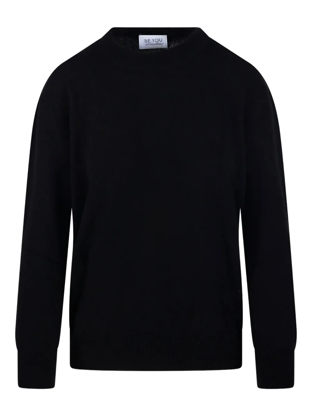 

Джемпер с круглым вырезом BeYou, черный