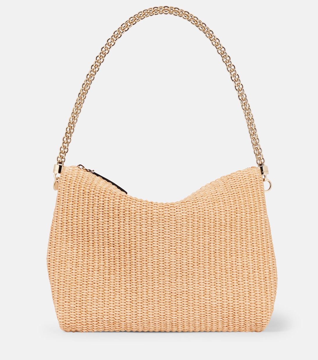 

Сумка через плечо Callie с эффектом рафии Jimmy Choo, Natural/Tan