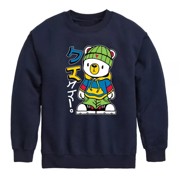 

Флисовая толстовка Kuma для мальчиков 8-20 лет в уличном стиле Licensed Character, синий