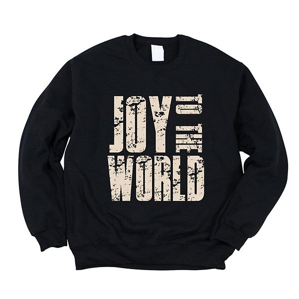

Свитшот женский Joy to the world block distressed Simply Sage Market, Midnight, Зеленый, Свитшот женский Joy to the world block distressed Simply Sage Market, Midnight