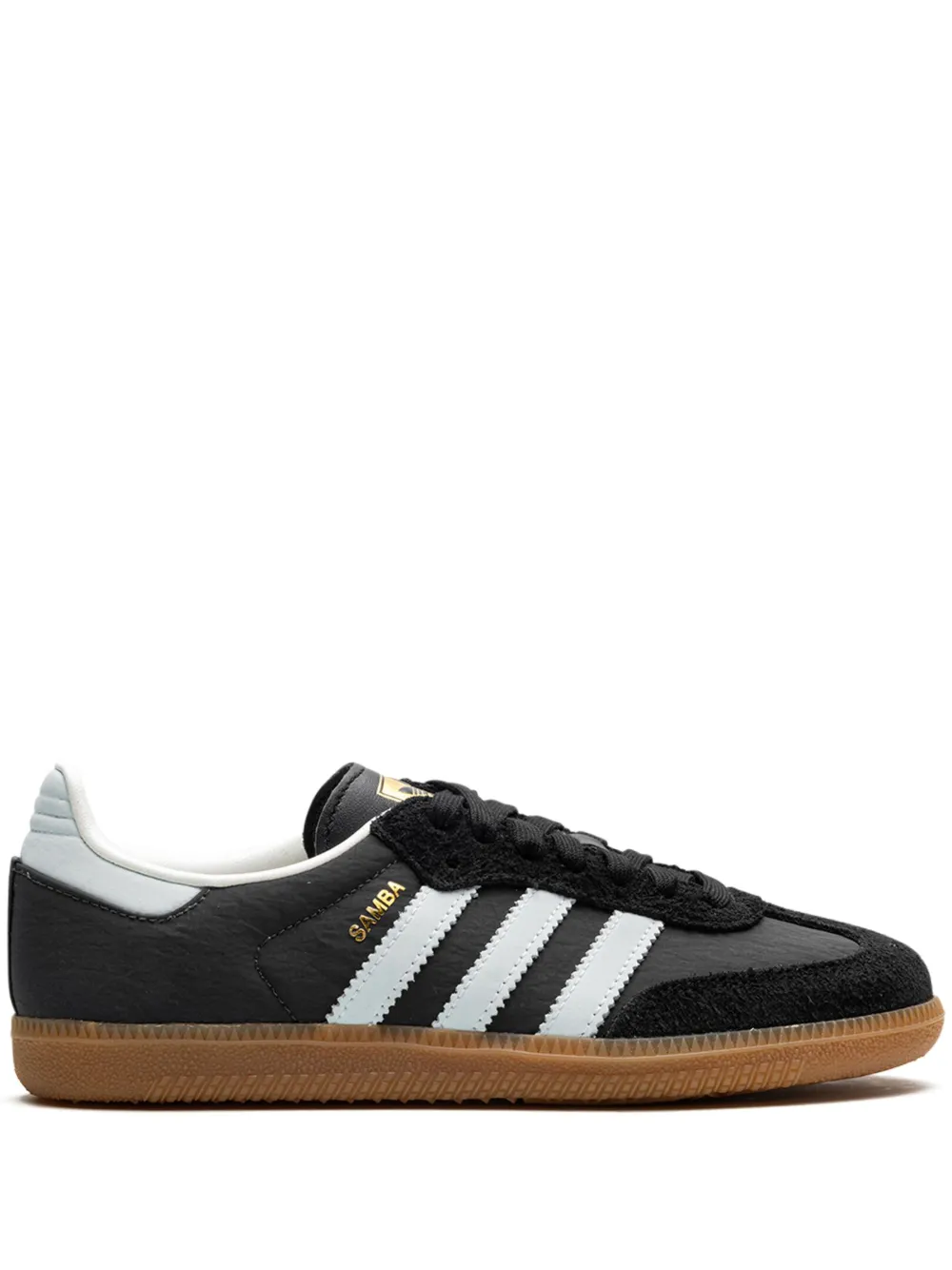 Кроссовки Samba OG Carbon/Almost Blue/Chalk White Adidas, черный