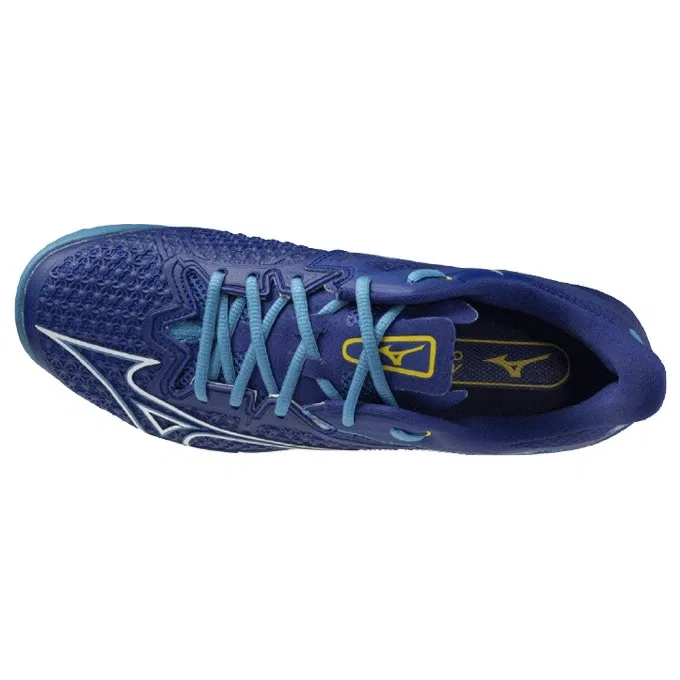 Теннисные кроссовки «Wave Exceed Tour 6 OC» от Mizuno, Blue X White (15) — фото 3