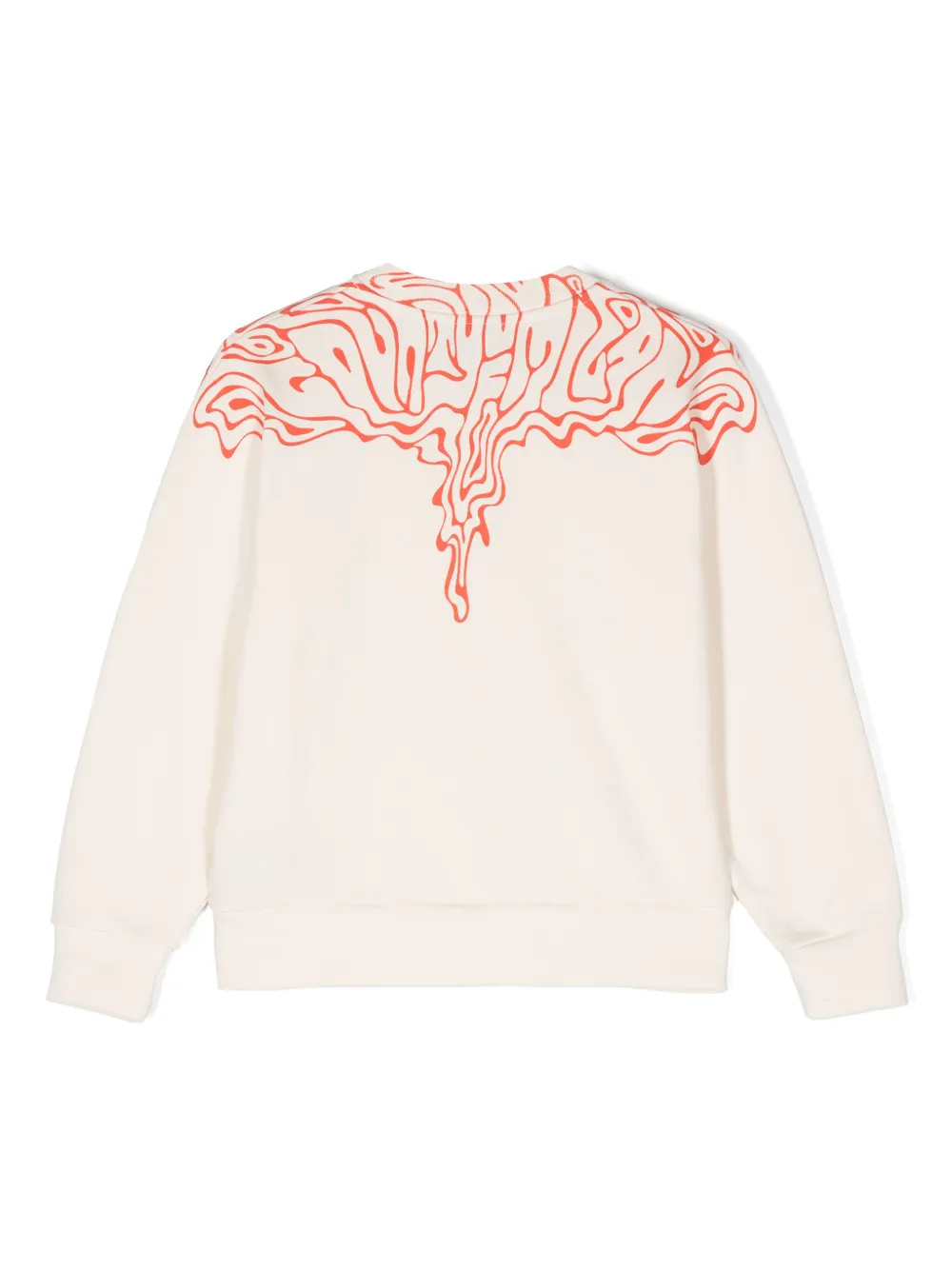 Толстовка с графичным принтом Marcelo Burlon County Of Milan Kids, нейтральный — фото 2