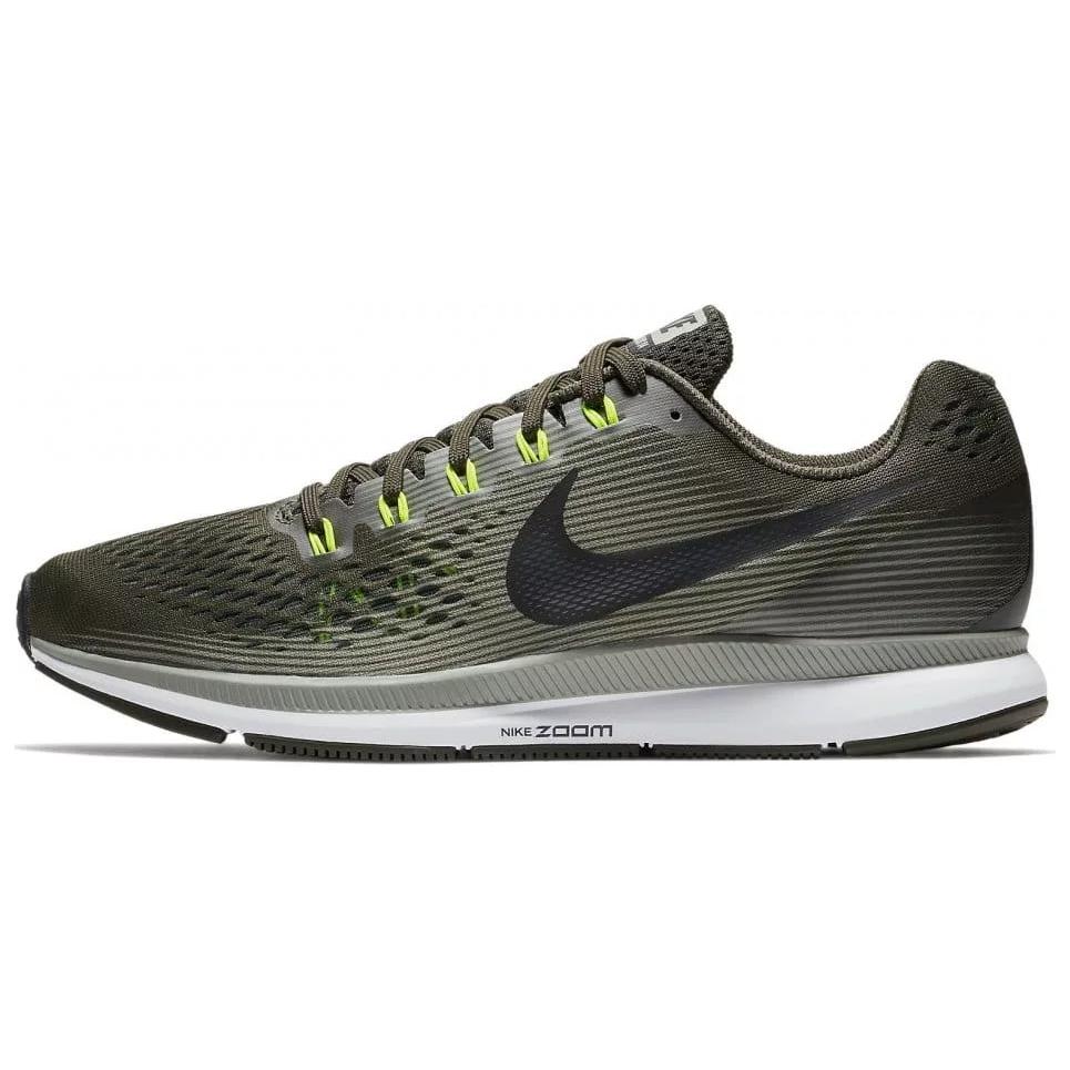 

Кроссовки Air Zoom Pegasus 34 с противоскользящим покрытием, износостойкие, повседневные, низкие, мужские, зеленые, черные Nike, Green Black