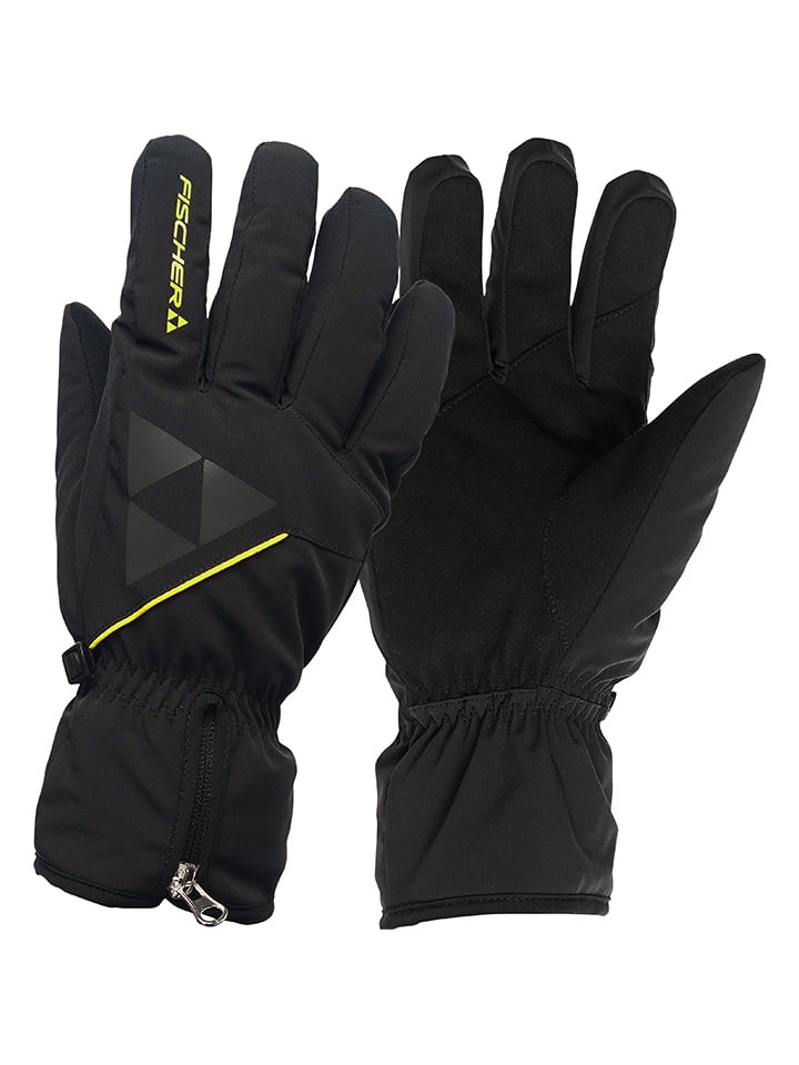 

Fischer Перчатки для катания на лыжах/сноуборде с открытыми пальцами, черные