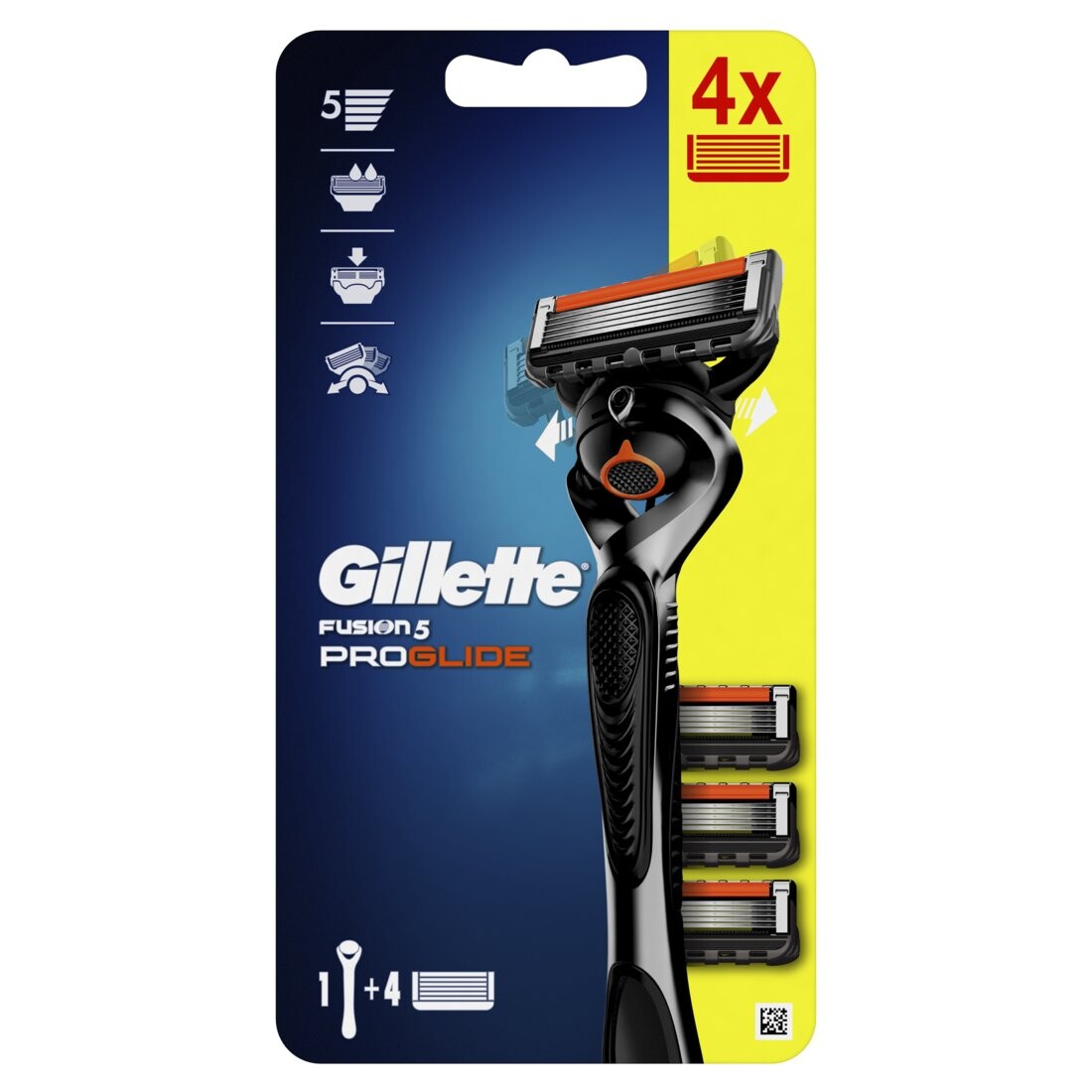 

Gillette ProGlide, Бритва, 4 лезвия