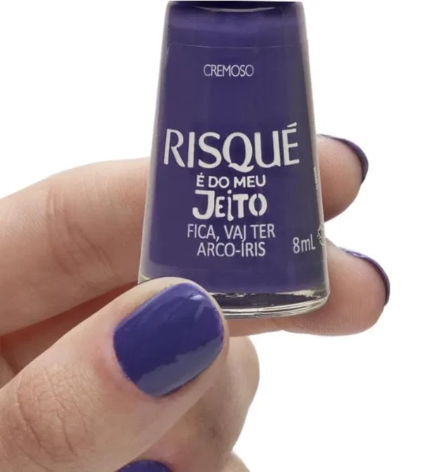 Кремовый фиолетовый гель-лак для ногтей «Risky Purple» 8 мл Genérico — фото 3