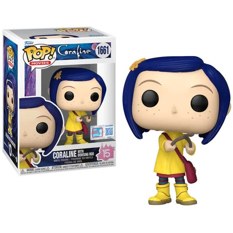 

Funko POP! Коралина — Коралина с даунсинговым жезлом № 1661 (эксклюзивно для Nycc 2024 г.)
